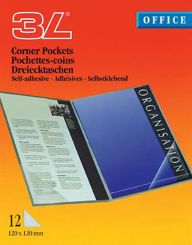 3L Dreiecktasche 100x100mm 10011 PP selbstklebend 12 Stück Idealshop