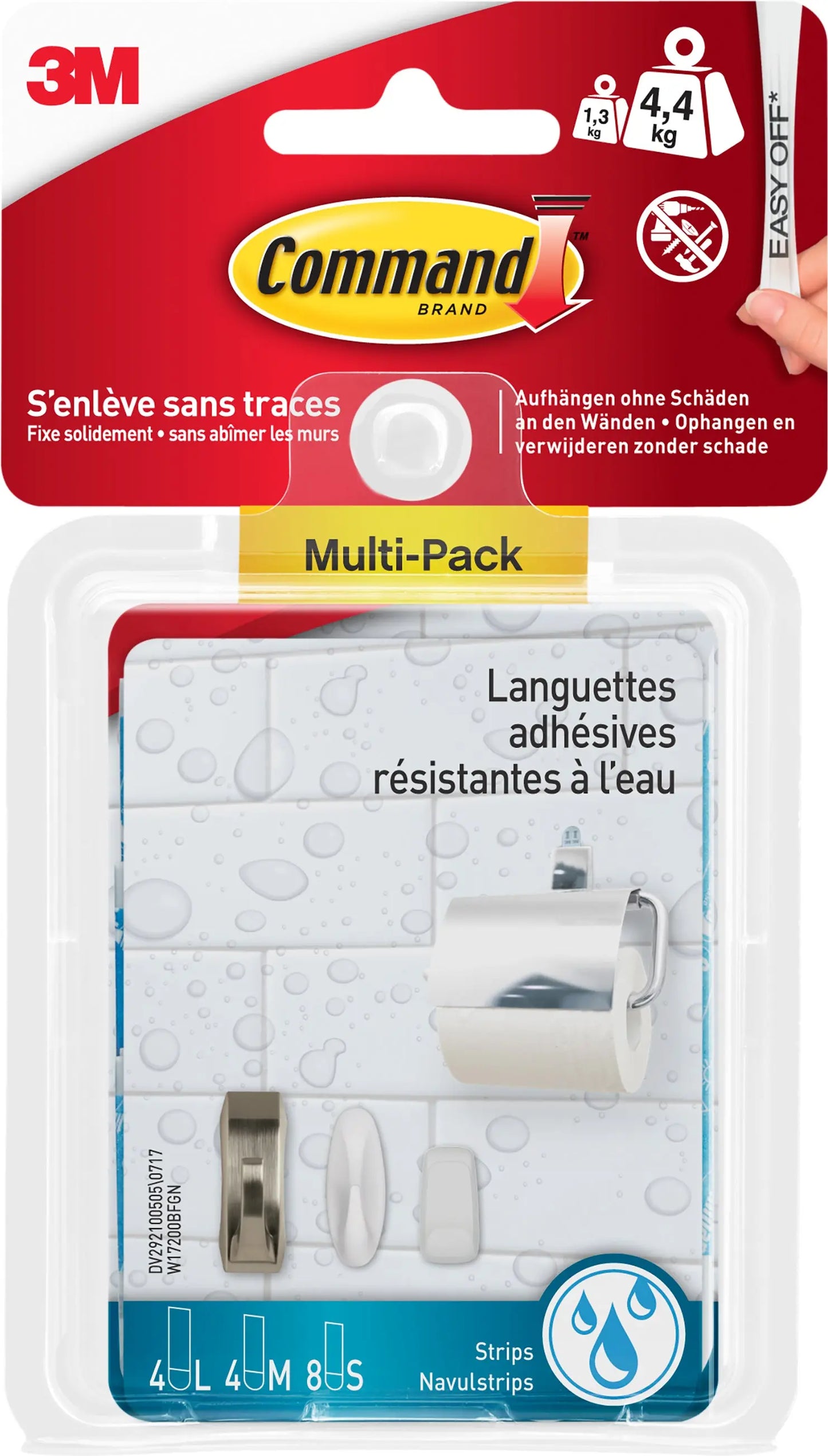 3M Command Strips wasserfest Idealshop