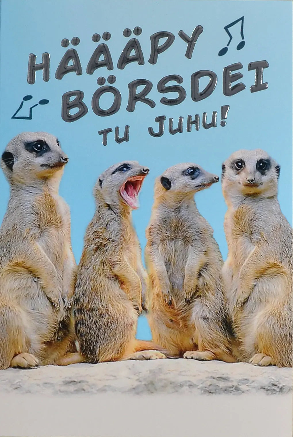 ABC Geburtstagskarte Häääpy Idealshop