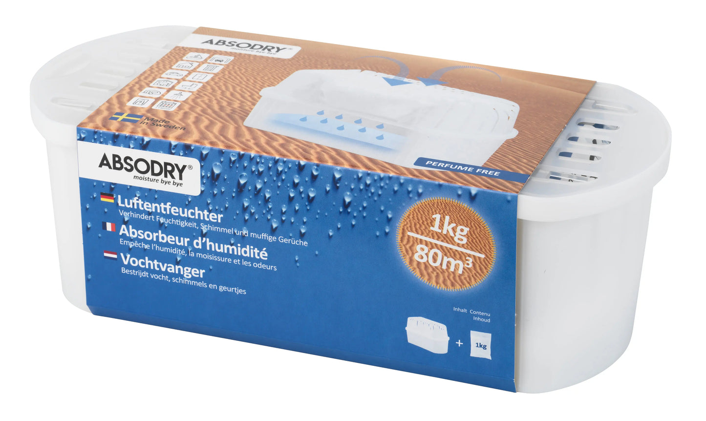 ABSODRY Luftentf. Mini Compact 1000g 456.530422.00 transparent Idealshop