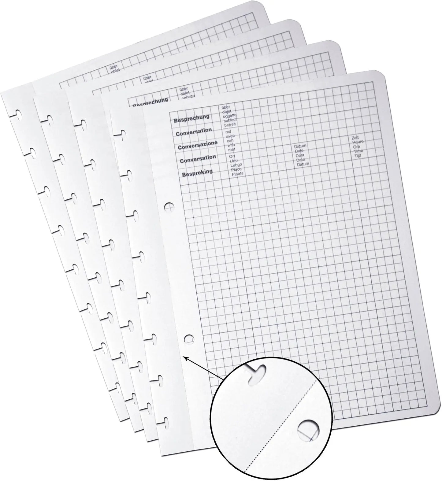 ADOC Ersatzblätter A4 2810.055 kariert 100 Blatt Idealshop