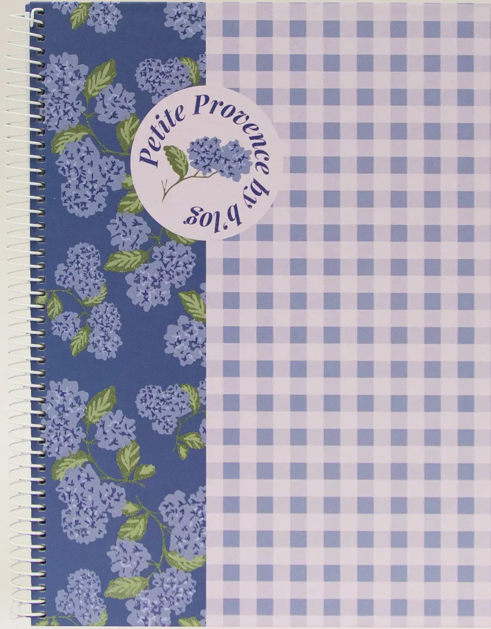 ANCOR Spiralbuch Hardcover A5 130508 Provence Flowr, kariert 80 Bl. Idealshop