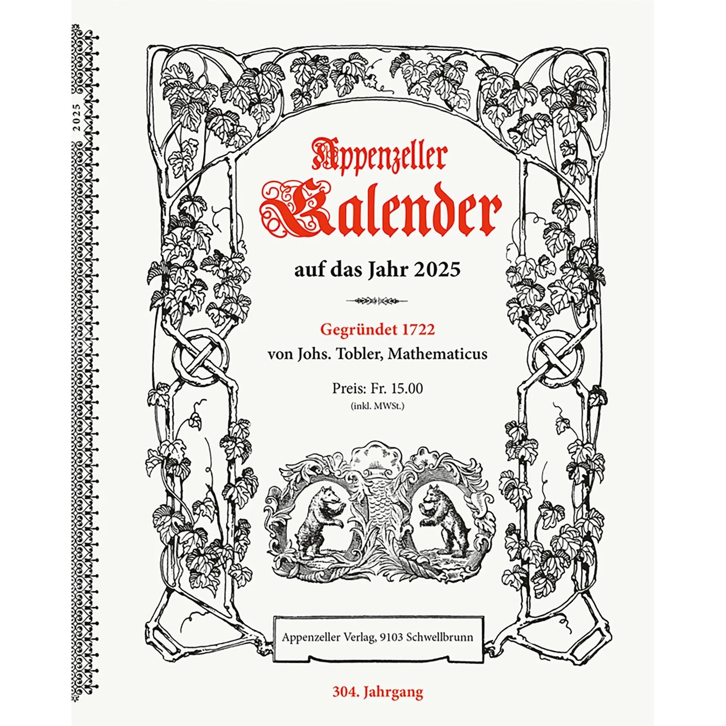 APPENZELL Kalender 2025 Idealshop