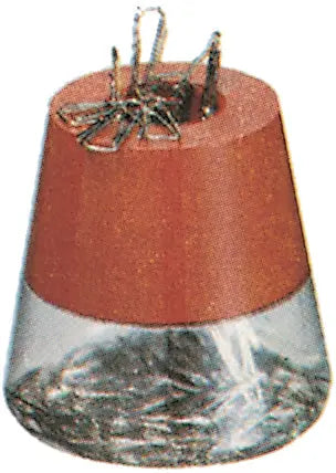 ARLAC Büroklammern-Spender 215.12 Clip Caddy weinrot Idealshop