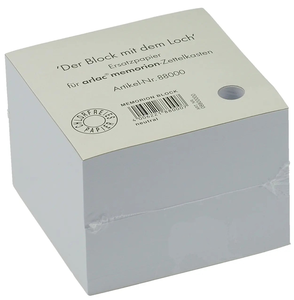 ARLAC Zettelbox Papier 10x10cm Idealshop