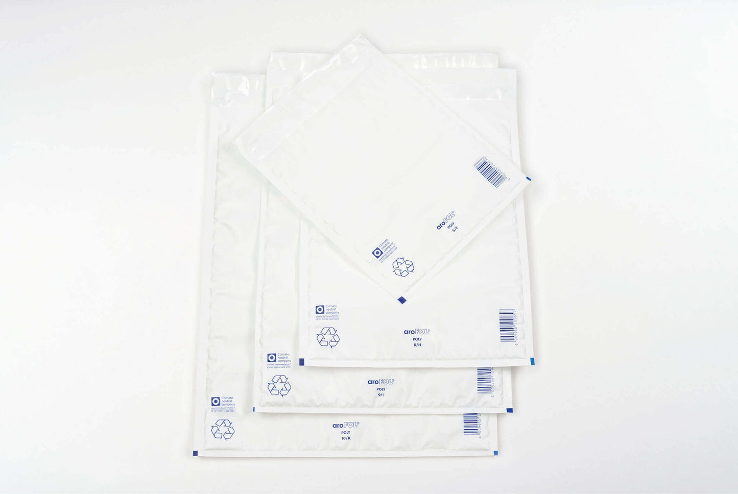 AROFOL Luftpolstert. Gr.7/G 250x350mm 2FVAF000307 weiss, Coexfolie 100 Stück Idealshop