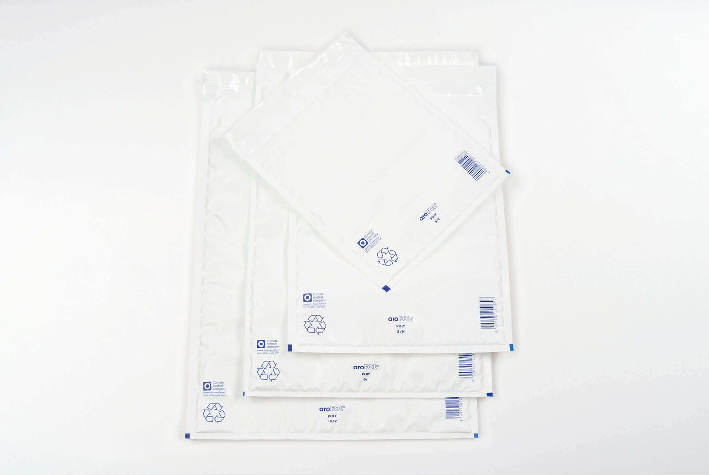 AROFOL Luftpolstert.Gr.10/K 370x480mm 2FVAF000310 weiss, Coexfolie 50 Stück Idealshop