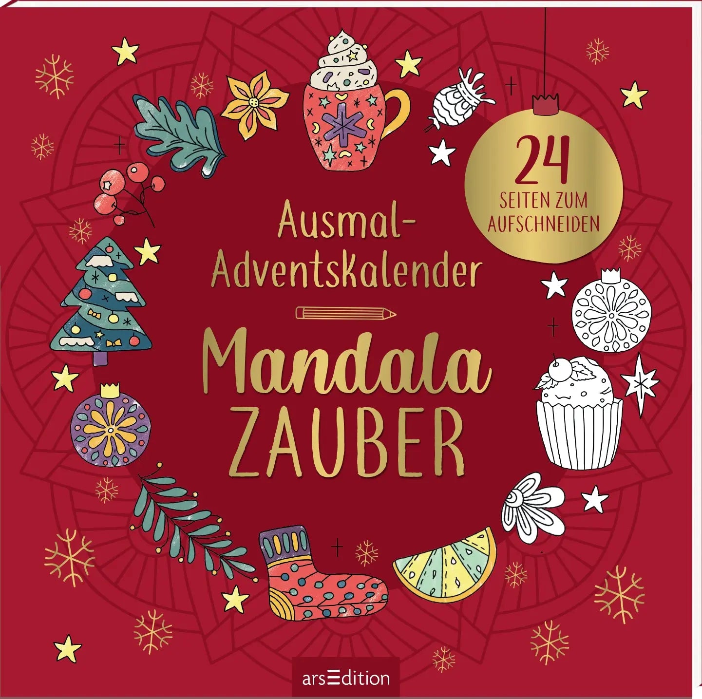 ARS EDITION Adventskalender 13155 Mandalazauber Idealshop