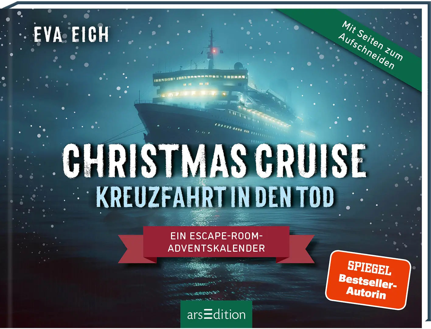 ARS EDITION Adventskalender 15x20cm 136198 Escape Room Idealshop