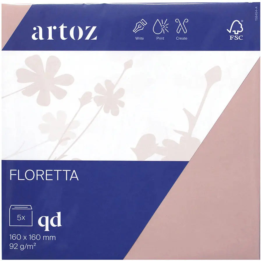 ARTOZ Couverts 1001 160x160mm 15845418-281 92g, light rose 5 Stück Idealshop