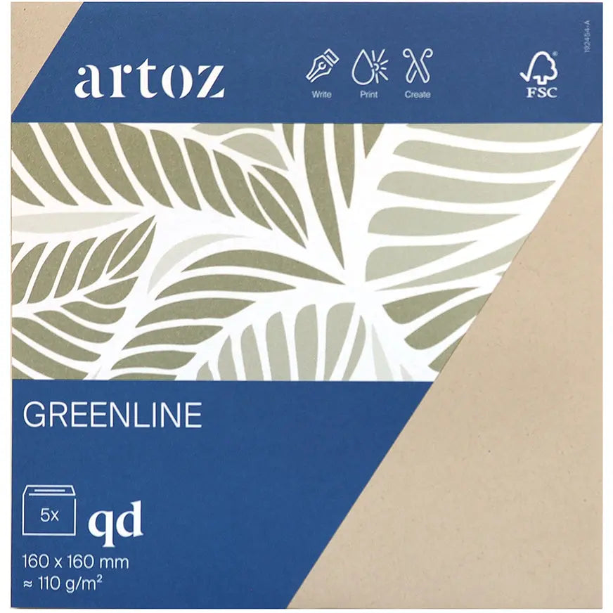 ARTOZ Couverts 1001 160x160mm 19245418-584 118g, desert 5 Stück Idealshop