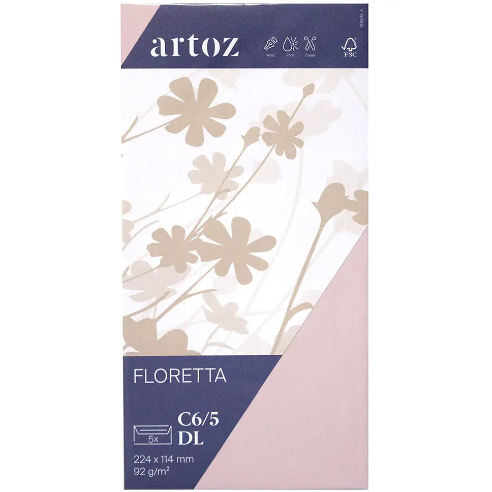 ARTOZ Couverts 1001 C6/5 15829418-281 92g, light rose 5 Stück Idealshop