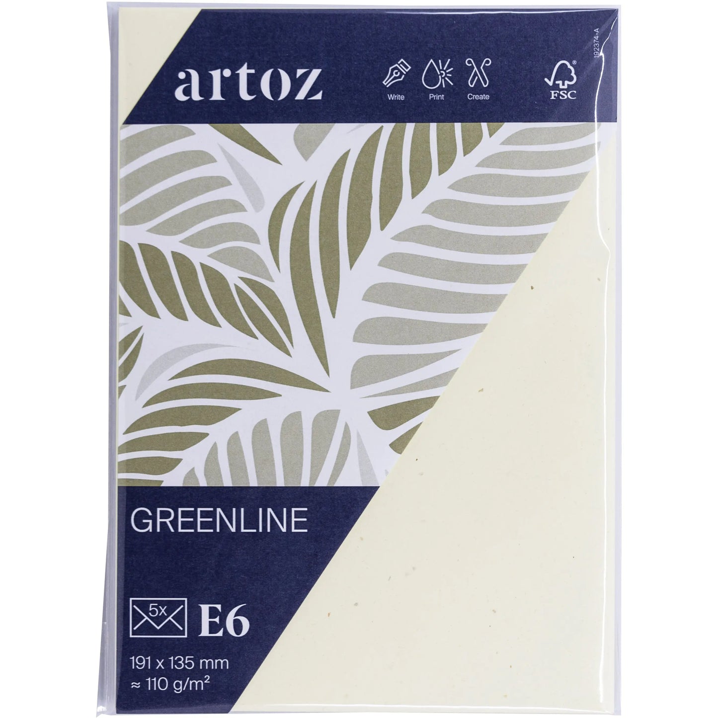 ARTOZ Couverts 1001 E6 19237418-242 118g, tortilla 5 Stück Idealshop