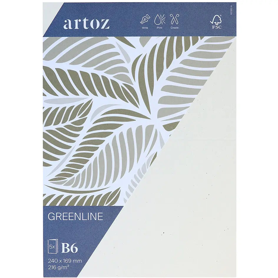ARTOZ Karten 1001 B6 19236226-242 216g, tortilla 5 Blatt Idealshop