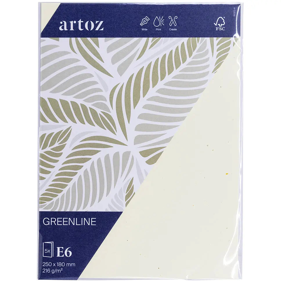 ARTOZ Karten 1001 E6 19237226-242 216g, tortilla 5 Blatt Idealshop