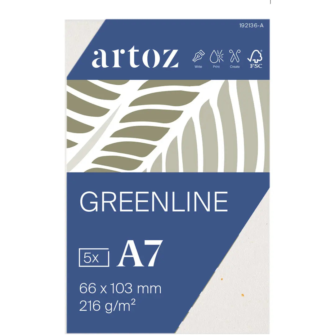 ARTOZ Visitenkarten 1001 A7 19213614-242 216g, tortilla 5 Blatt Idealshop