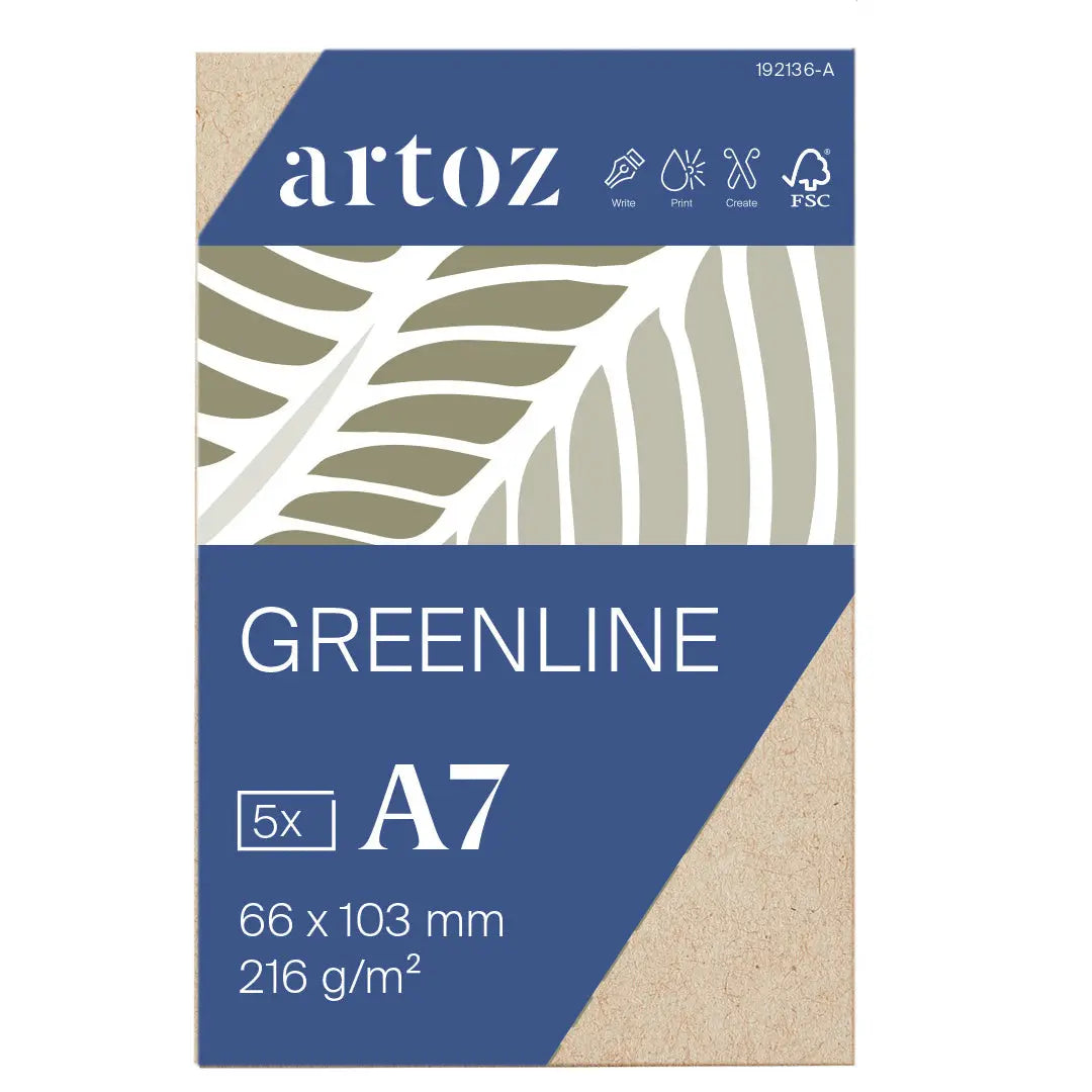 ARTOZ Visitenkarten 1001 A7 19213614-584 216g, desert 5 Blatt Idealshop