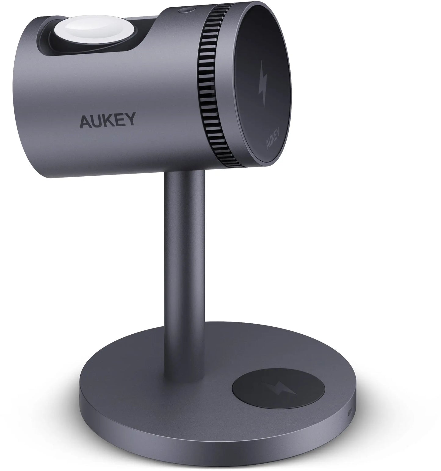 AUKEY MagFusion 3-IN-1 Pro LC-MC311A Wireless Charger 15W, Black Idealshop