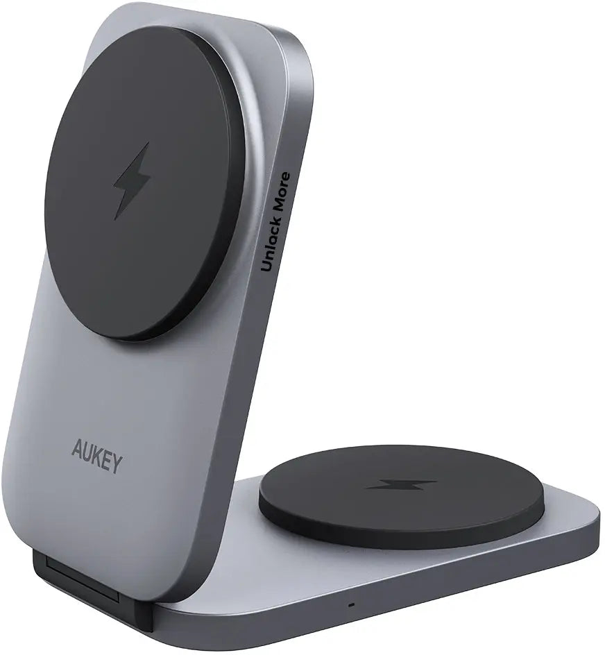 AUKEY MagFusionL Pro 2-IN-1 fold. LC-MC212 Wirel.Charger 25W Qi2.2 Idealshop