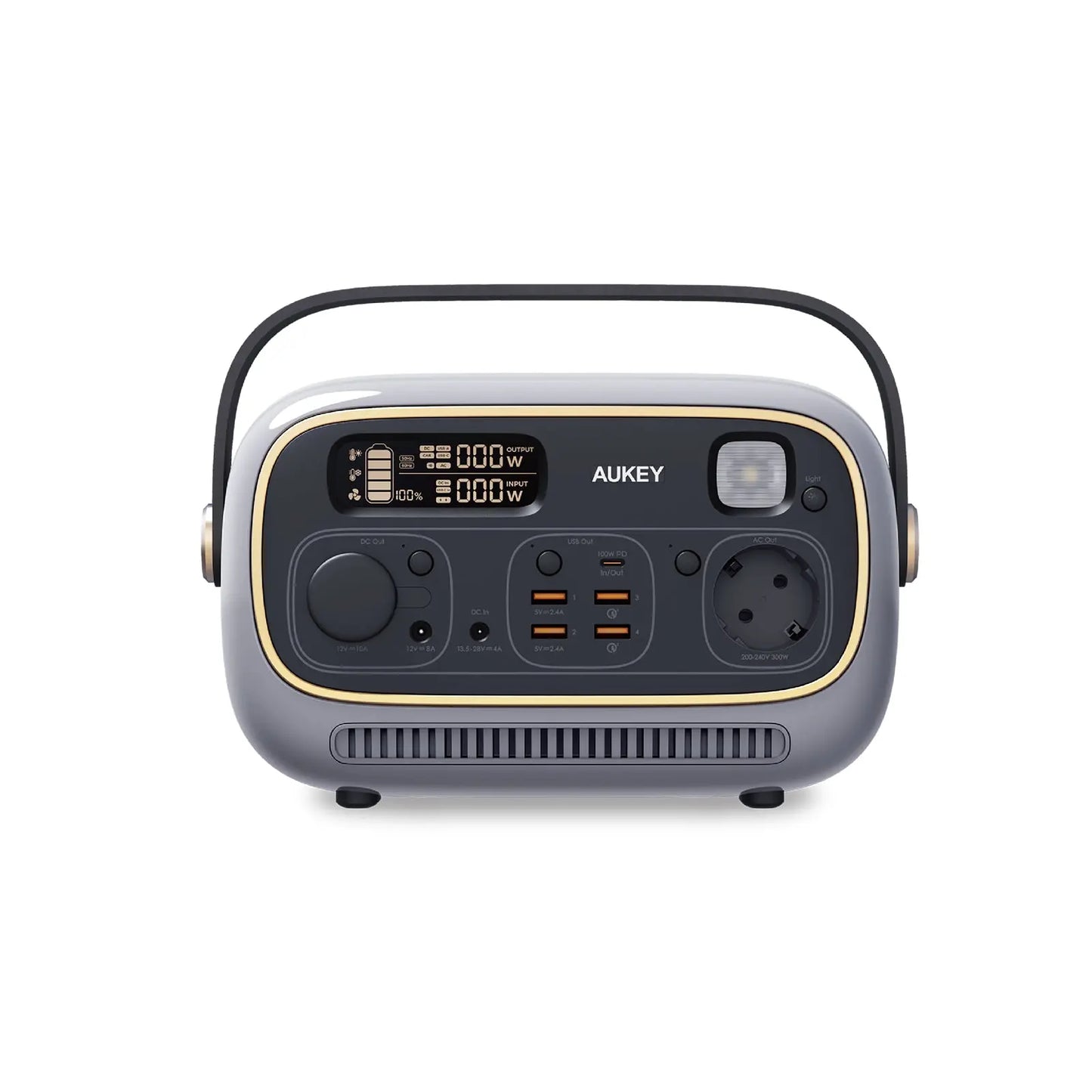 AUKEY PowerStudio Station 300 RE 03-GREY 297WH, 82500 mAh Idealshop