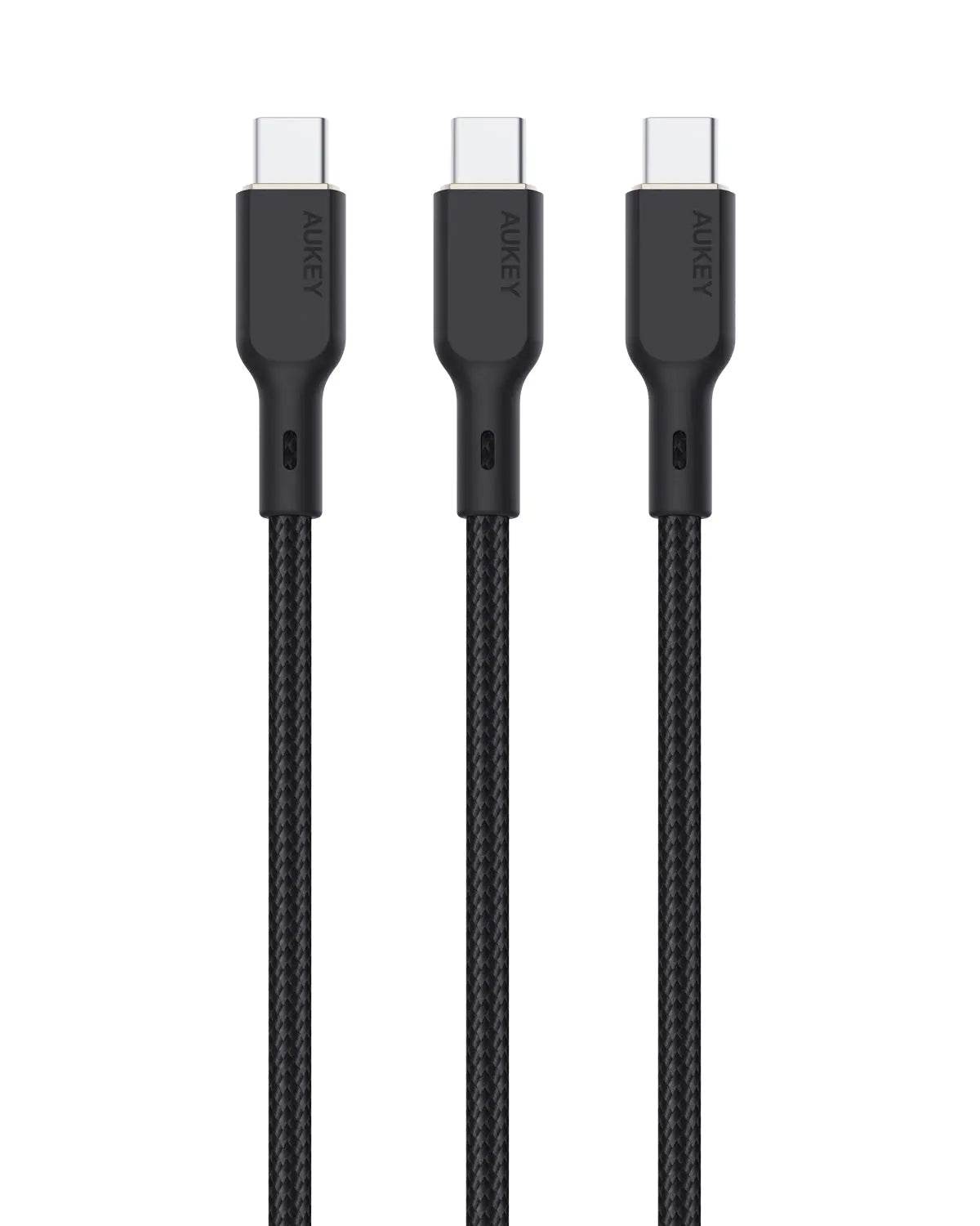 AUKEY USB-C-to-C Cable 100W CB-KCC101A 3 Pack, 3x 1m Idealshop