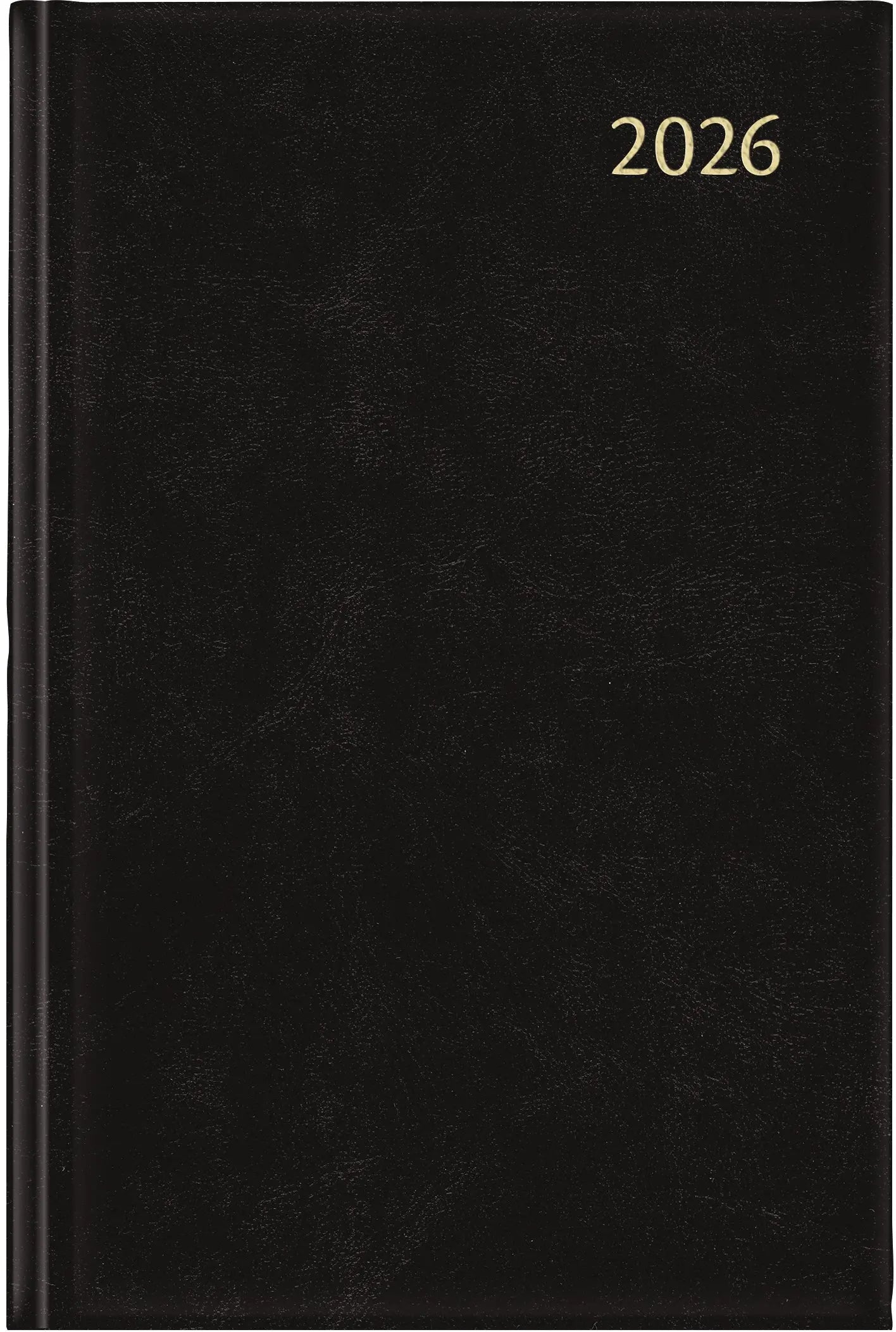 AURORA Agenda Balacron Folio 2026 FA111Z 2T/1S schwarz ML 14x21cm Idealshop