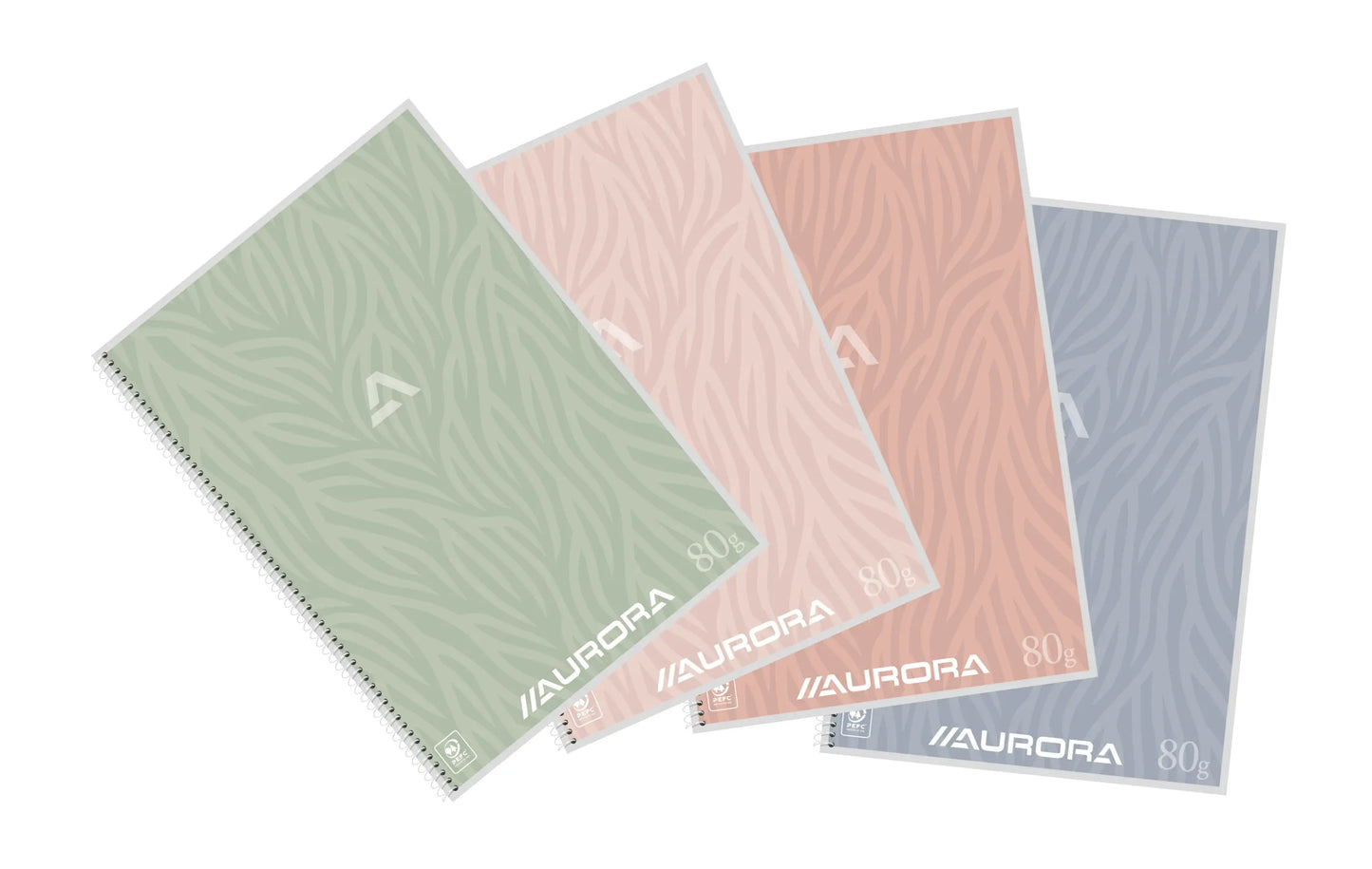 AURORA Spiralheft A4 Idealshop
