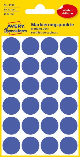 AVERY ZW. Markierungspunkte 18mm Idealshop