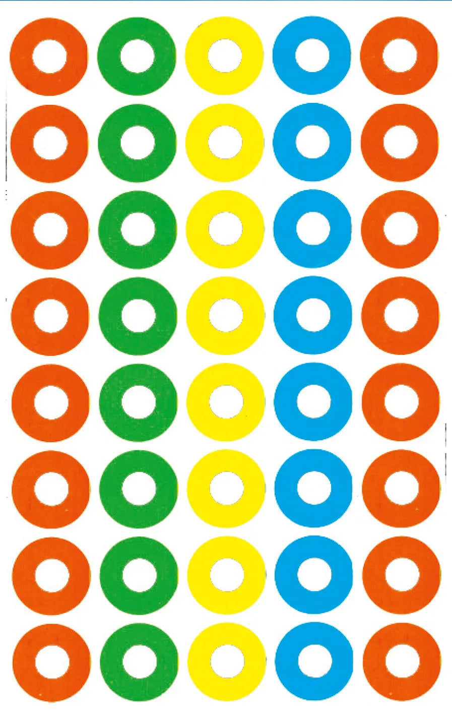 AVERY ZW. Sticker Verst.Ringe 8.4x16cm Idealshop