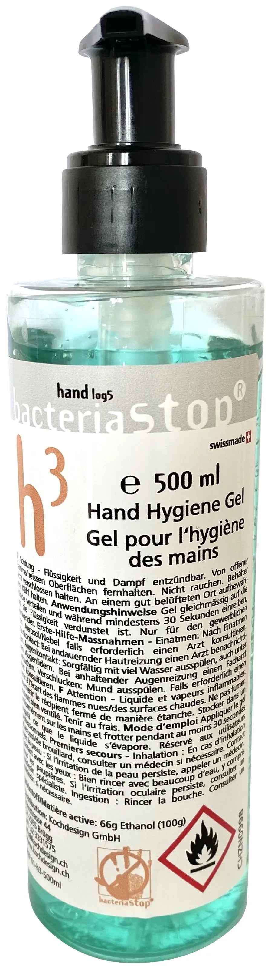 BACTERIAS Händedesinfektions-Gel Idealshop