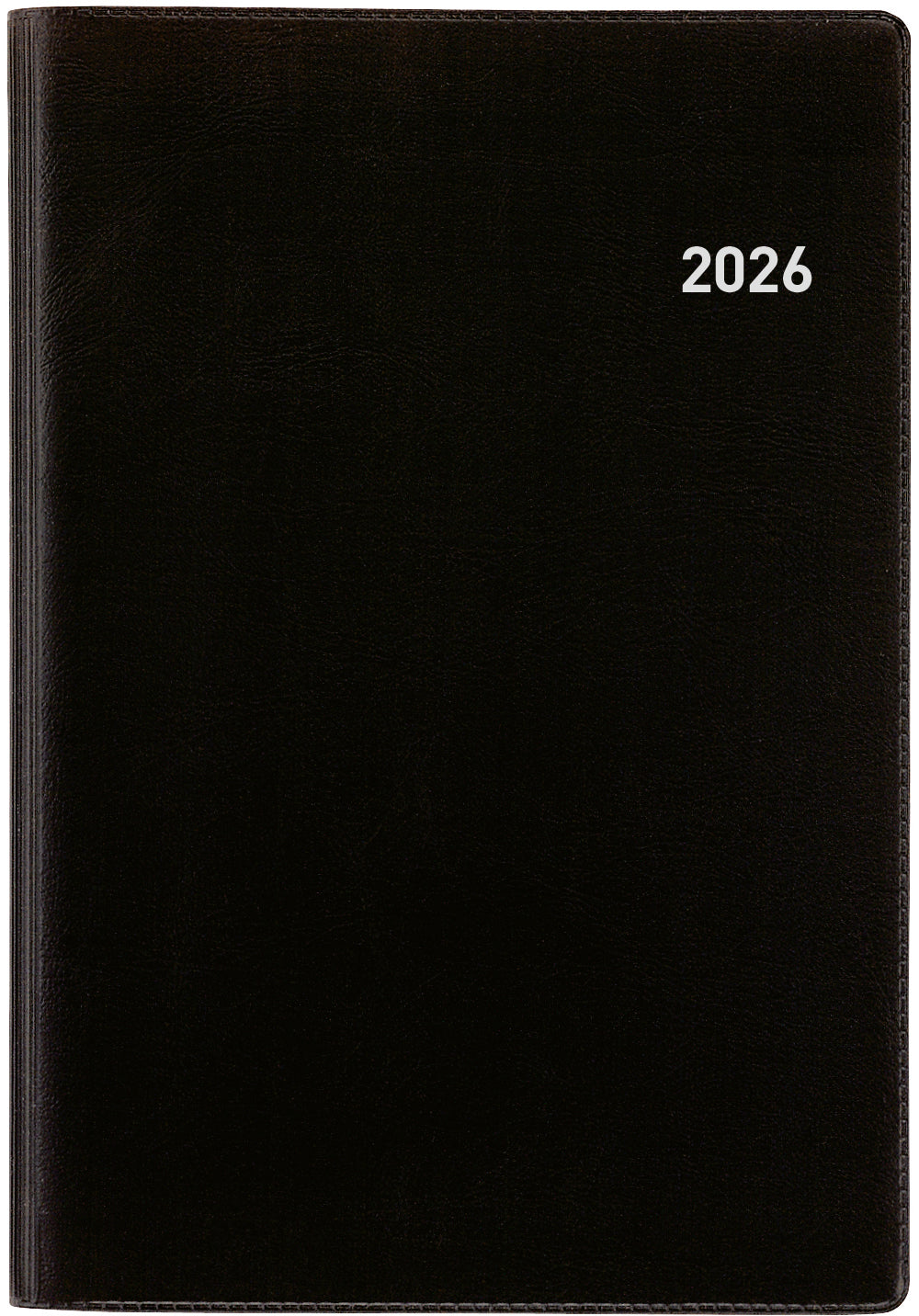 BIELLA Planer Istanbul 2026 855612020026U 1M/2S schwarz ML 10.6x15.3cm Idealshop