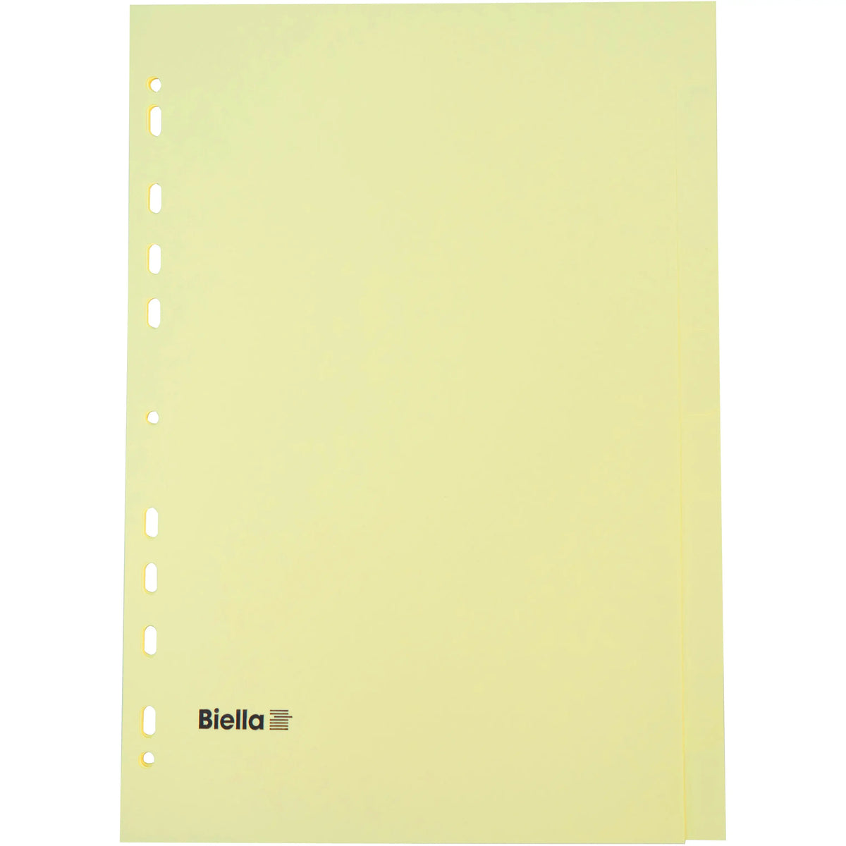 BIELLA Kartonregister A4 19641000U gelb 10-teilig Idealshop