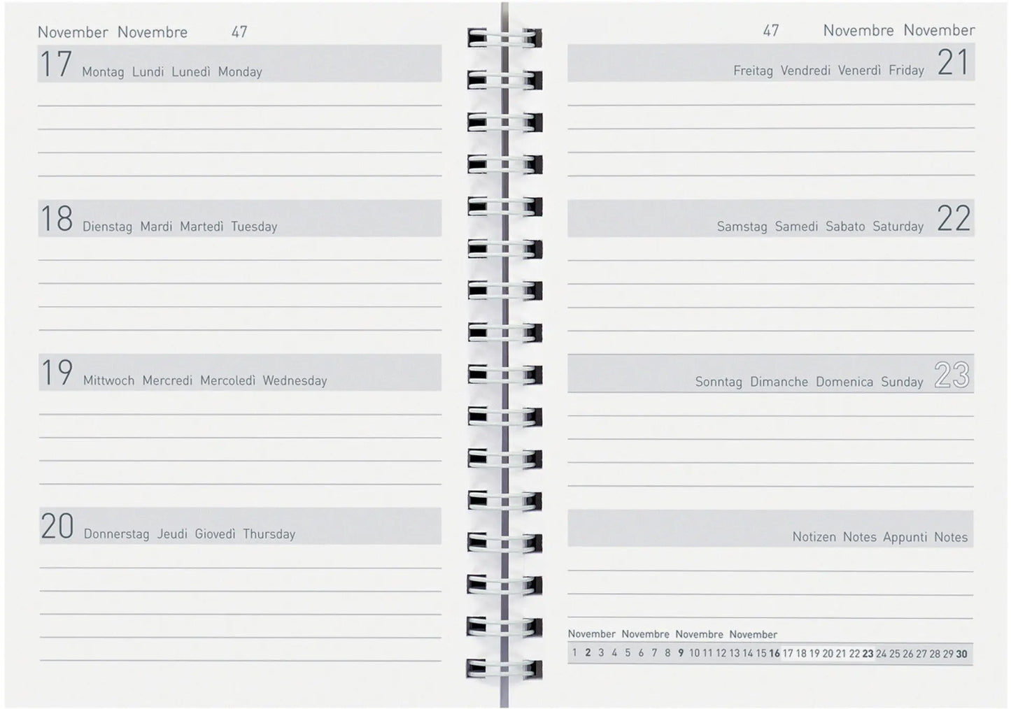 BIELLA TA Memento Wire-O 2025 Idealshop