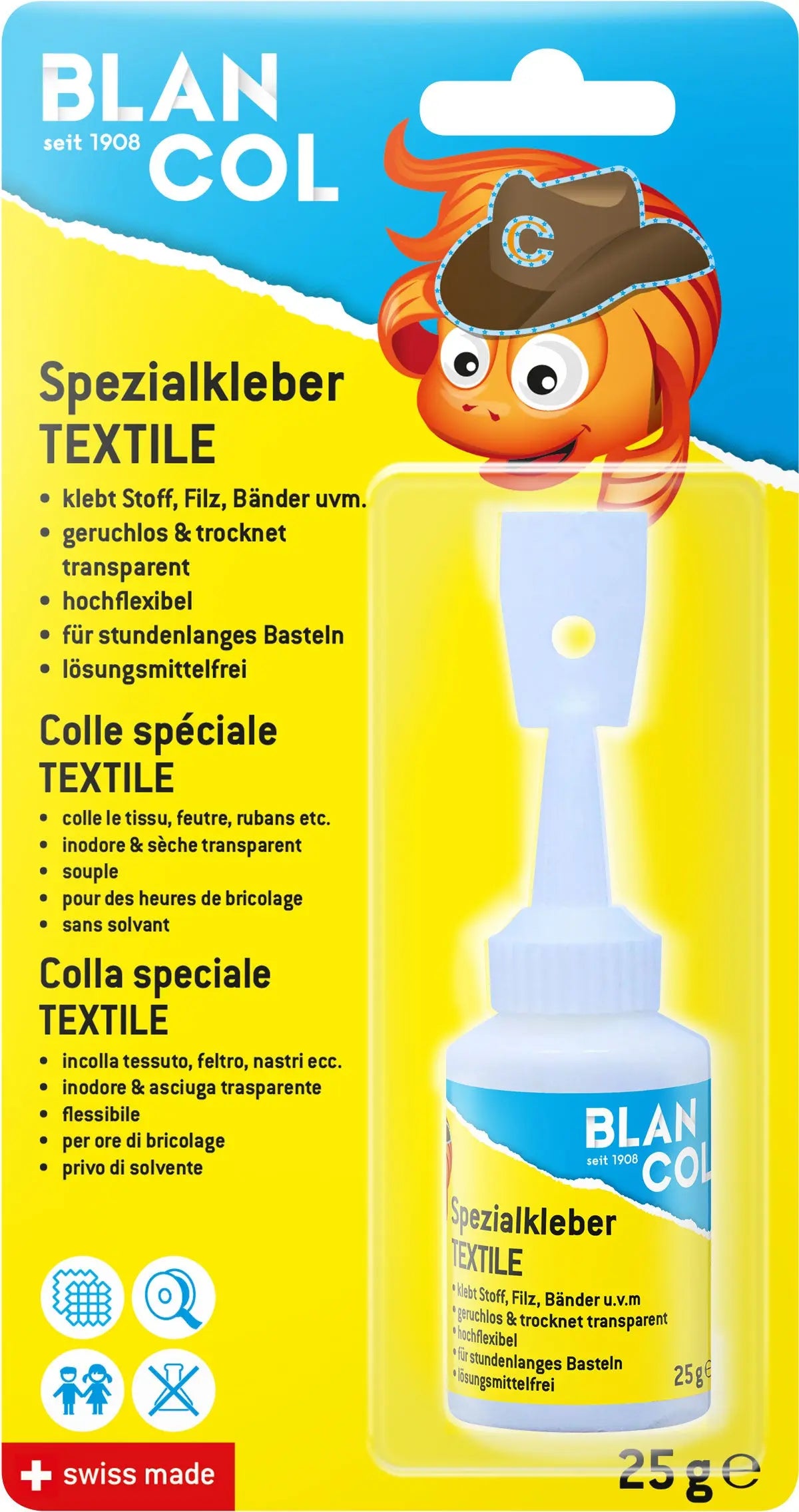 BLANCOL Spezialkleber 25g 32412 TEXTILE Idealshop
