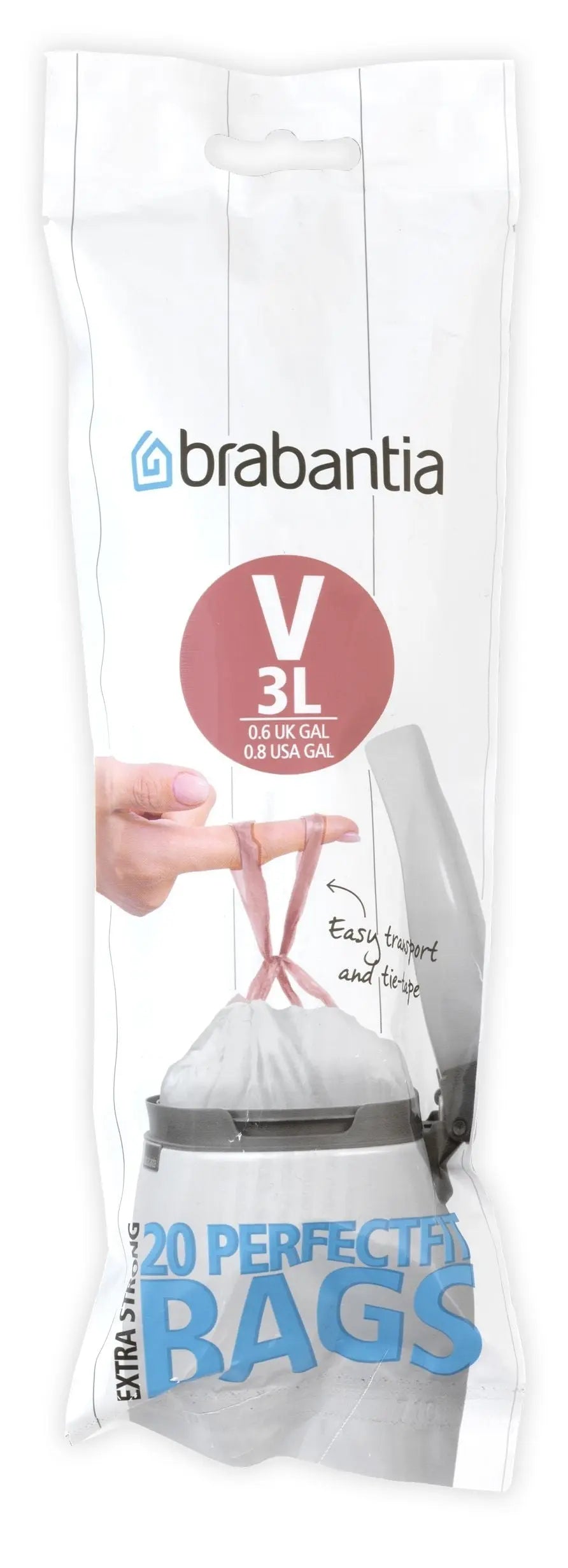 BRABANTIA Kehrichtsäcke PerfectFit 116582 P3L, Rolle à 20 Stk. Idealshop