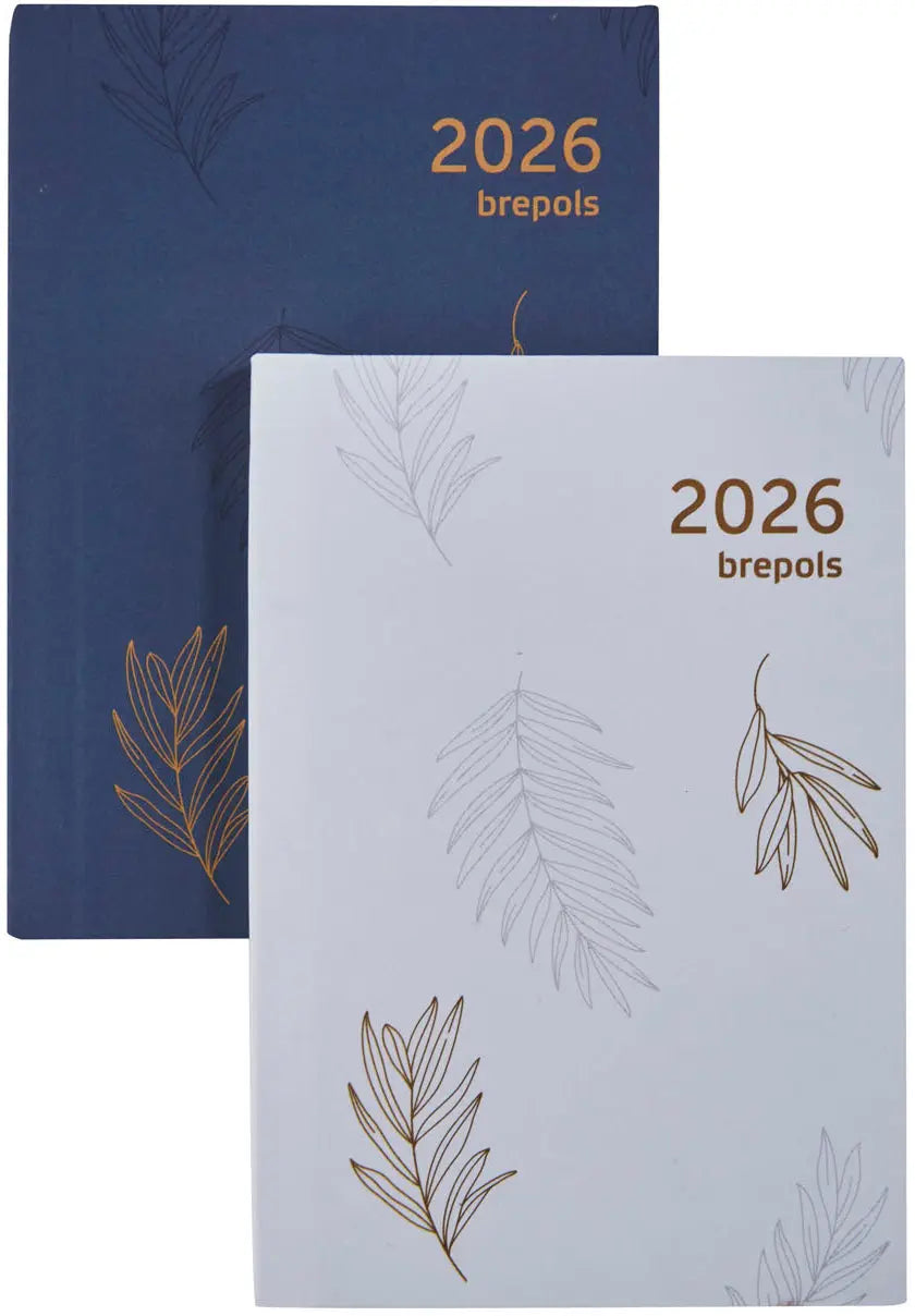 BREPOLS Agenda Delta Trop.Flowers 2026 0.834.0765 1W/2S ass. 8.1x12cm Idealshop