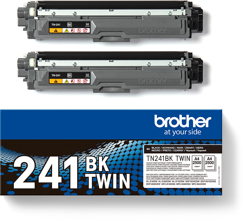 BROTHER Toner HY Twin Pack schwarz TN-241BKTWIN HL-3140/3170 2x2500 Seiten Idealshop