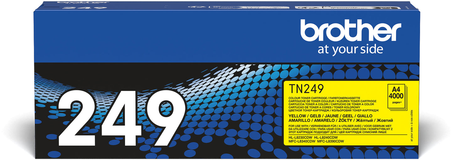BROTHER Toner Super HY yellow TN-249Y HL-L8240CDW 4000 Seiten Idealshop