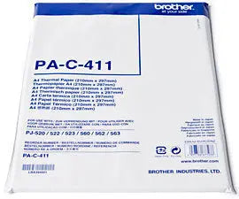 BROTHER Thermopapier A4 PA-C-411 PJ-622/663 100 Blatt Idealshop