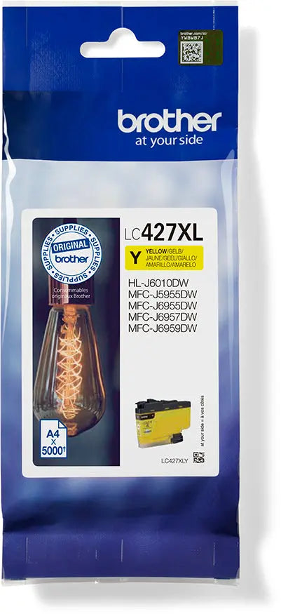 BROTHER Tintenpatrone HY yellow LC-427XLY MFC-J5955 5000 Seiten Idealshop
