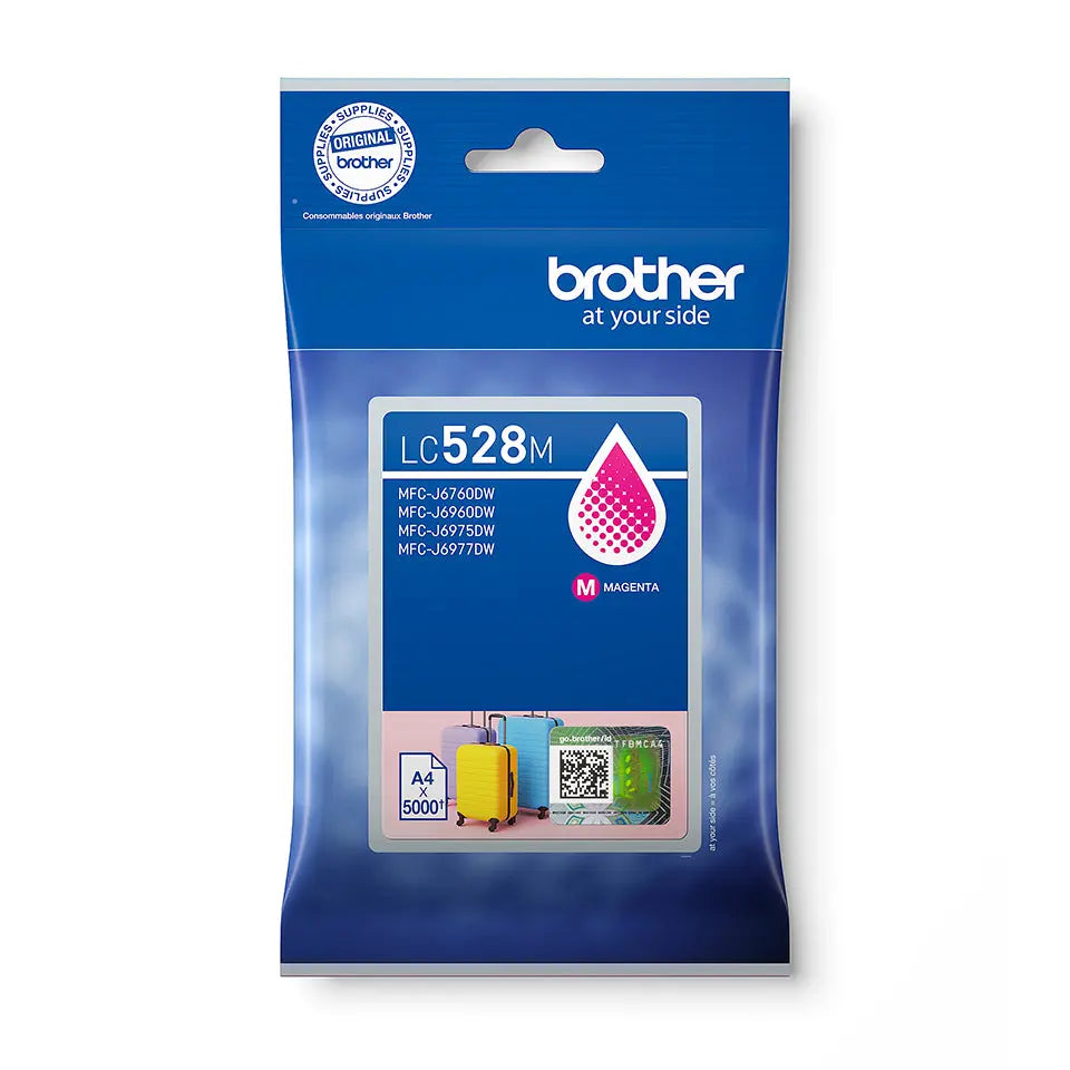 BROTHER Tintenpatrone magenta LC-528M MFC-J6760DW 5000 Seiten Idealshop