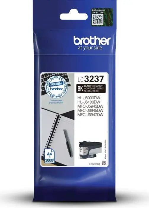 BROTHER Tintenpatrone schwarz LC-3237BK MFC-J5945DW 3000 Seiten Idealshop