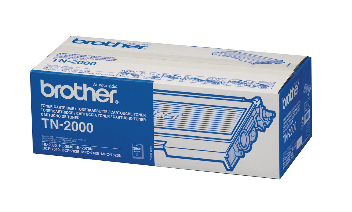 BROTHER Toner-Modul schwarz TN-2000 HL-2030/40/70 2500 Seiten Idealshop