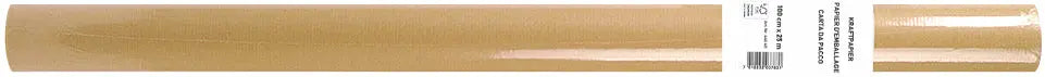 BÜROLINE Kraftpack 25mx100cm 440411 braun, 70g Idealshop