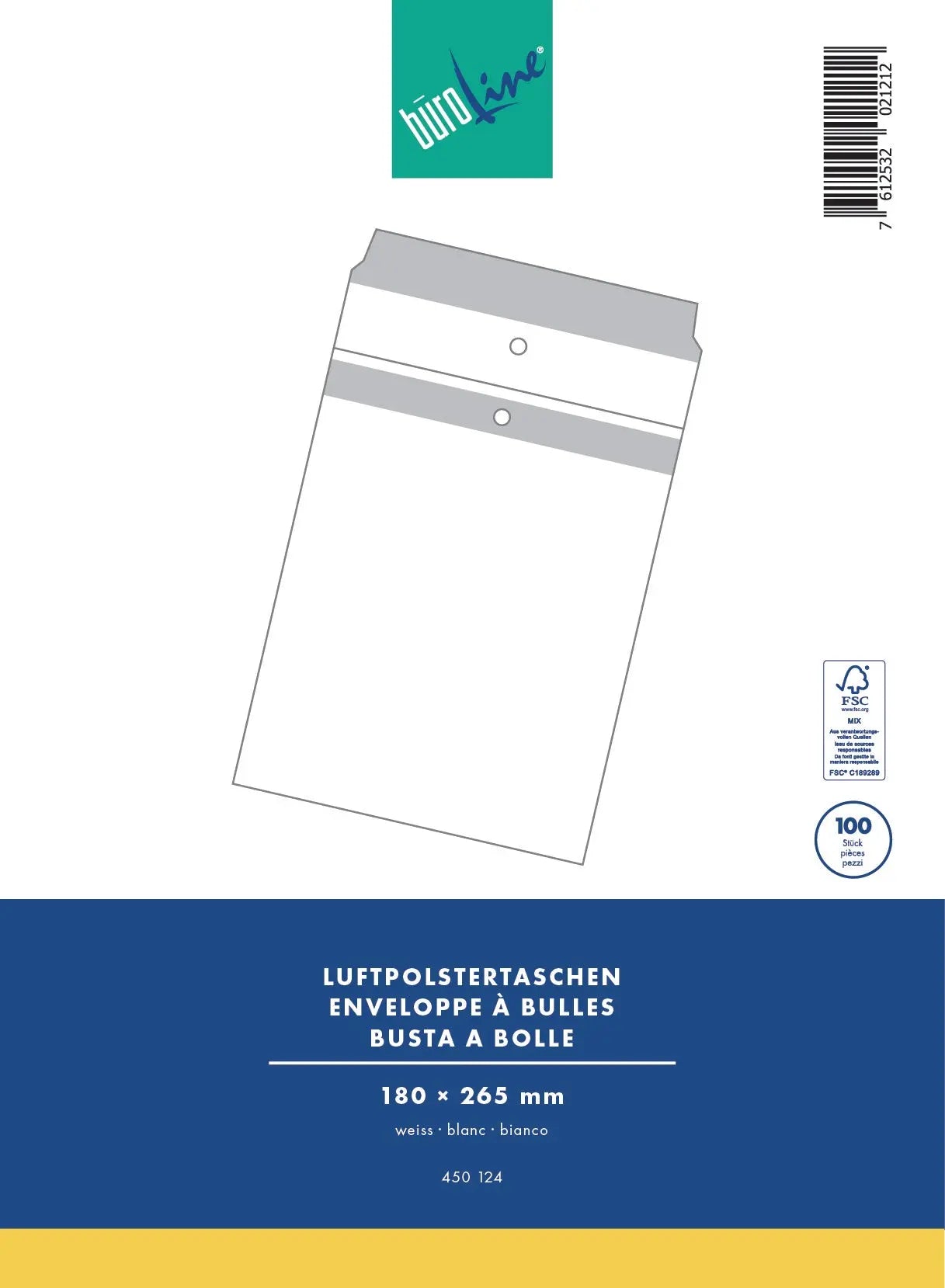 BÜROLINE Luftpolstertasche Gr.4 Idealshop
