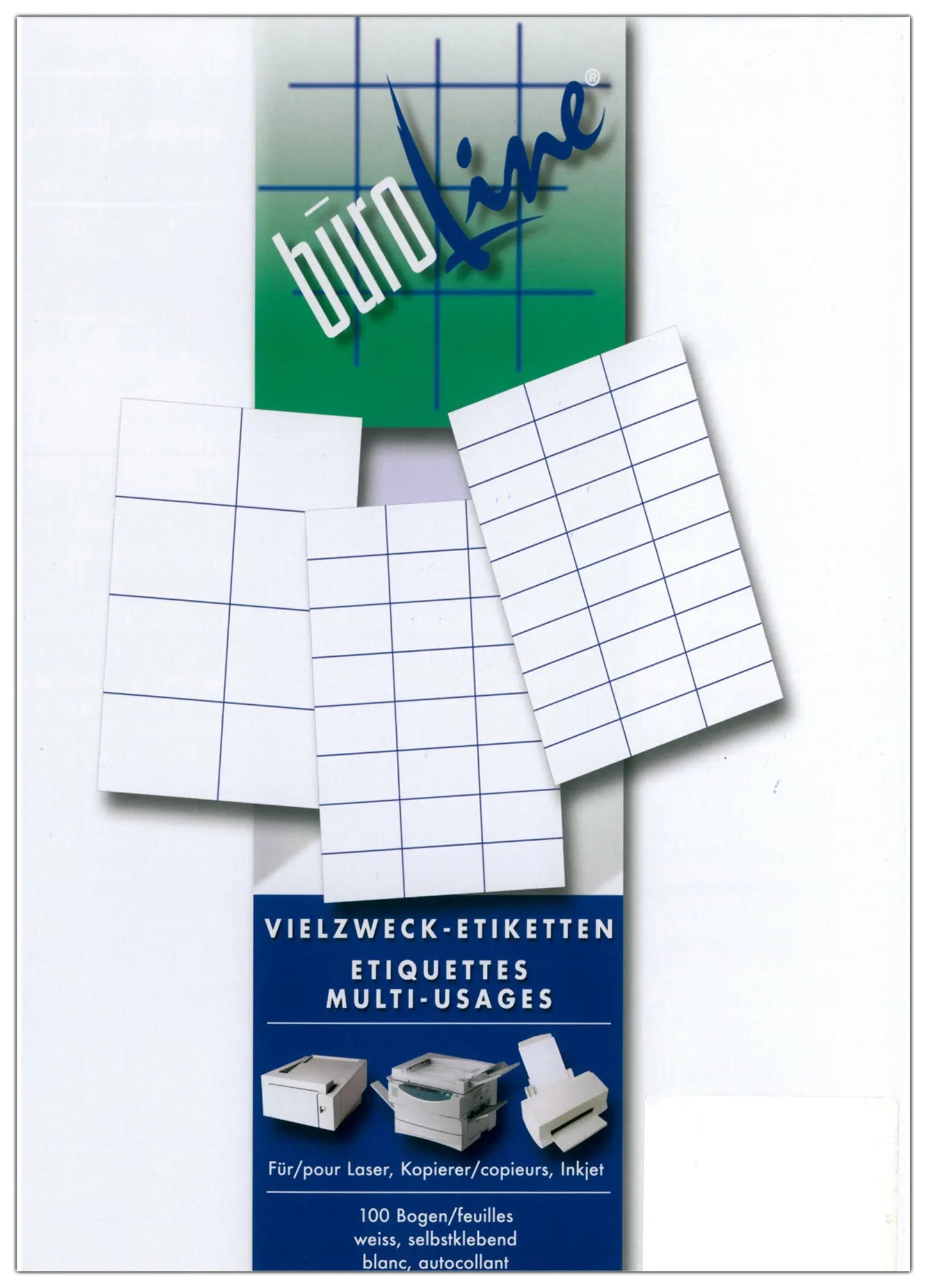 BÜROLINE Etiketten 70x33,8mm Idealshop