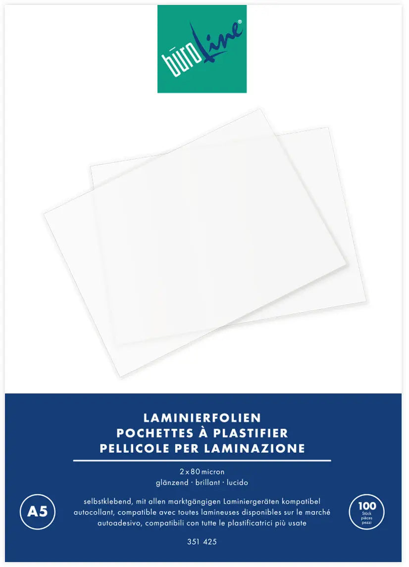 BÜROLINE Laminiertasche A5 Idealshop