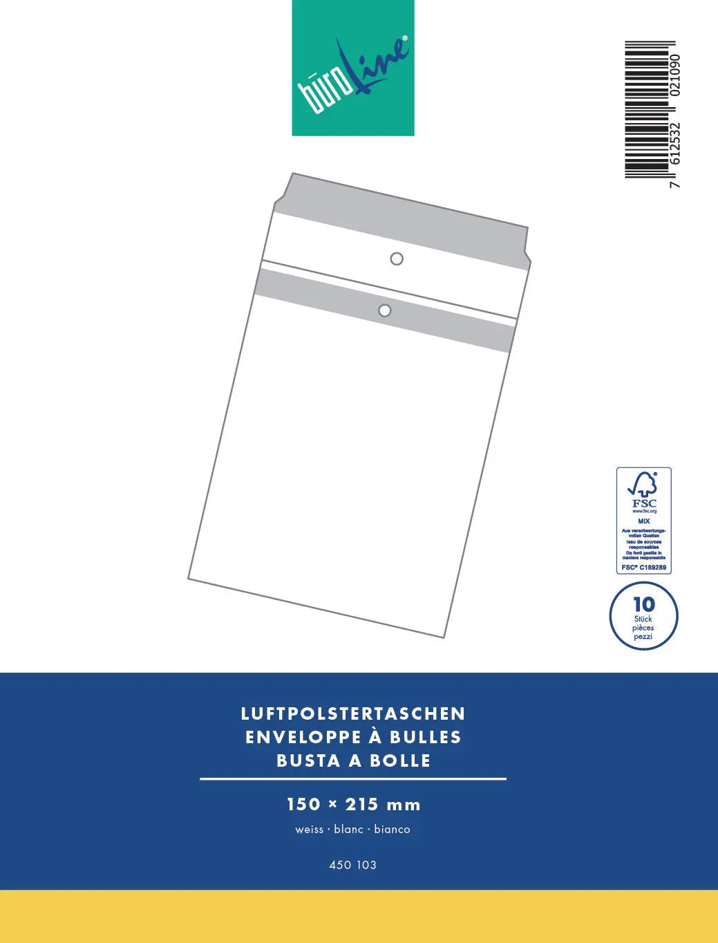 BÜROLINE Luftpolstertasche Gr.3 Idealshop