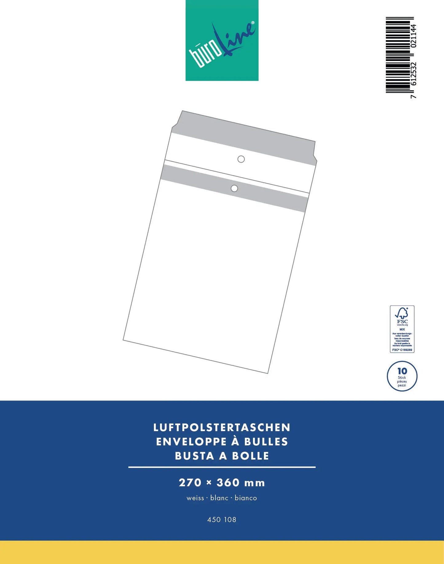 BÜROLINE Luftpolstertasche Gr.8 Idealshop