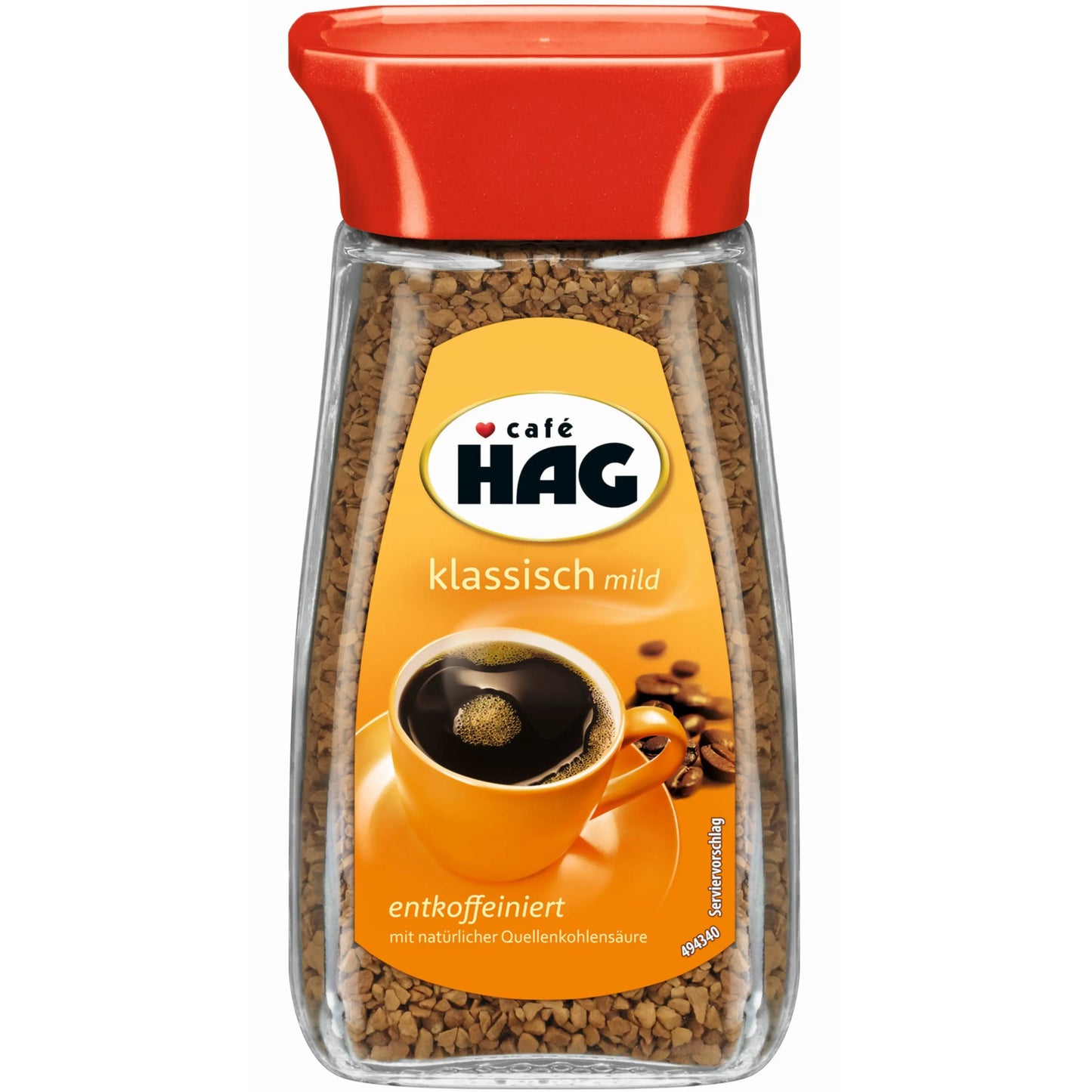 CAFÉ HAG Instant Kaffee 100g Idealshop